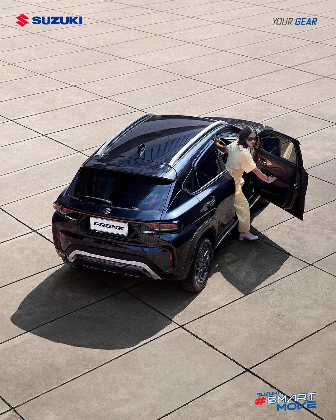 Setiap perjalanan jadi semakin fun saat ditemani playlist andalan. Dengan 9 Inch Head Unit with Apple CarPlay and Android Auto_ Suzuki Fronx akan bikin kamu(